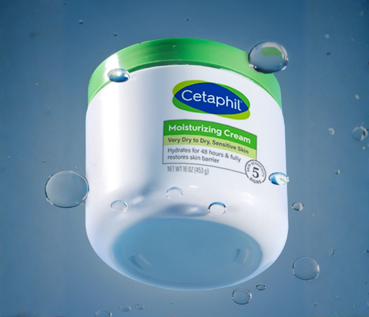 Cetaphil Moisturizing Cream for Dry & Sensitive Skin 453g Hydrating, Gentle & Non-Greasy